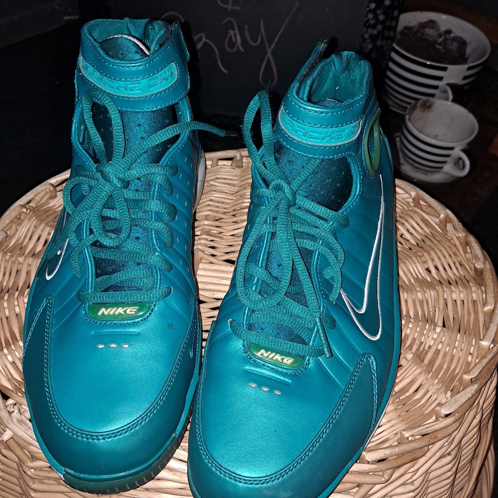 Turq Blue Nike Hightops